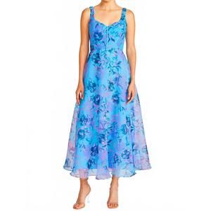 ml monique lhuillier lily sweetheart faille midi dress Monique Lhuillier | Dresses | 445 Nwt Ml Monique Lhuillier Lily Faille Midi  Dress In Wildrose Sz 4